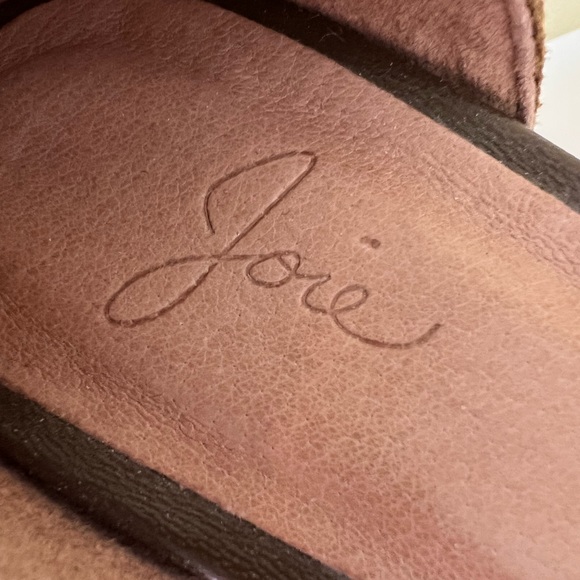 Joie Suede Alex Fringe Heels - Picture 9 of 14